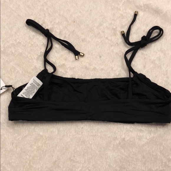 Vitamin A Bella black bralette bikini top - Picture 5 of 6